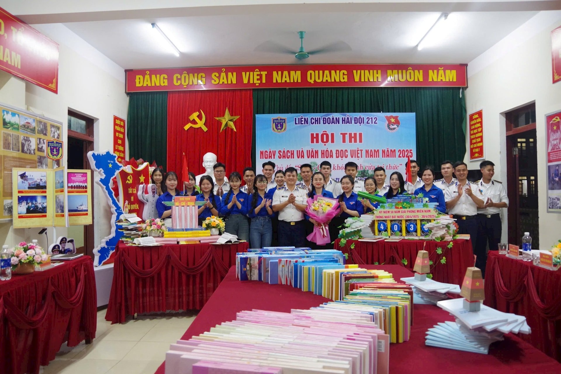 HỘI THI THU HÚT ĐÔNG ĐẢO CÁN BỘ, CHIẾN SỸ VÀ ĐOÀN VIÊN THAM GIA