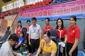 Vĩnh Linh : Hơn 500 tình nguyện viên tham gia hiến máu nhân đạo