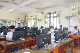 195 học sinh tham gia Cuộc thi “Tin học trẻ” tỉnh Quảng Trị