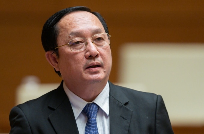 Bộ trưởng Khoa học và Công nghệ Huỳnh Thành Đạt. Ảnh: Phạm Thắng
