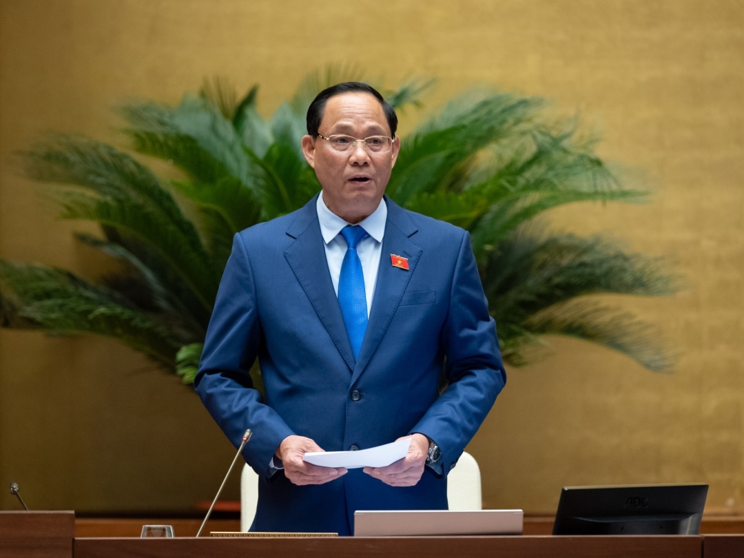 Phó Chủ tịch Quốc hội Trần Quang Phương kết luận phiên thảo luận. Ảnh: quochoi.vn
