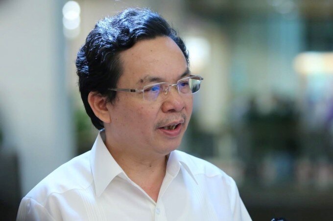 Ông Hoàng Văn Cường, Phó hiệu trưởng Đại học Kinh tế Quốc dân. Ảnh: Hoàng Phong