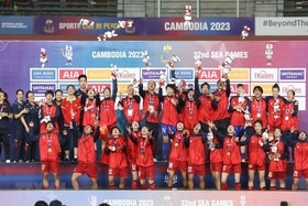 Đội tuyển Nữ Việt Nam giành HCV, lập kỷ lục mới tại SEA Games
