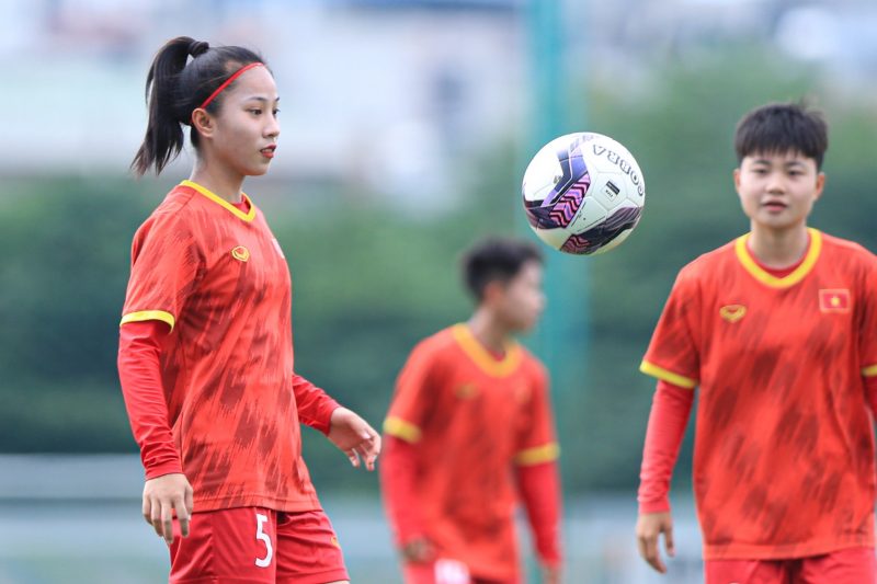 Đội tuyển nữ U.20 Việt Nam làm điều đặc biệt trước khi đá giải châu Á - Ảnh 2.