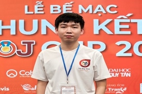 Thí sinh có kết quả cao nhất Đoàn Việt Nam tại Kỳ thi Olympic Tin học Châu Á - Thái Bình Dương