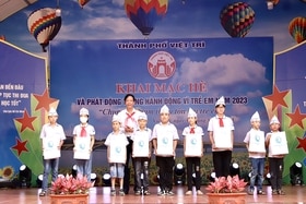 Việt Trì: Phát động Tháng hành động vì trẻ em năm 2023