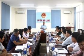 Giám sát công tác đảm bảo trật tự an toàn giao thông tại huyện Hải Lăng
