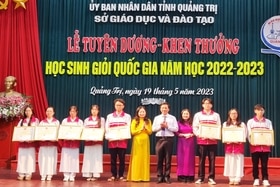 Tuyên dương, khen thưởng học sinh giỏi quốc gia THPT năm học 2022-2023