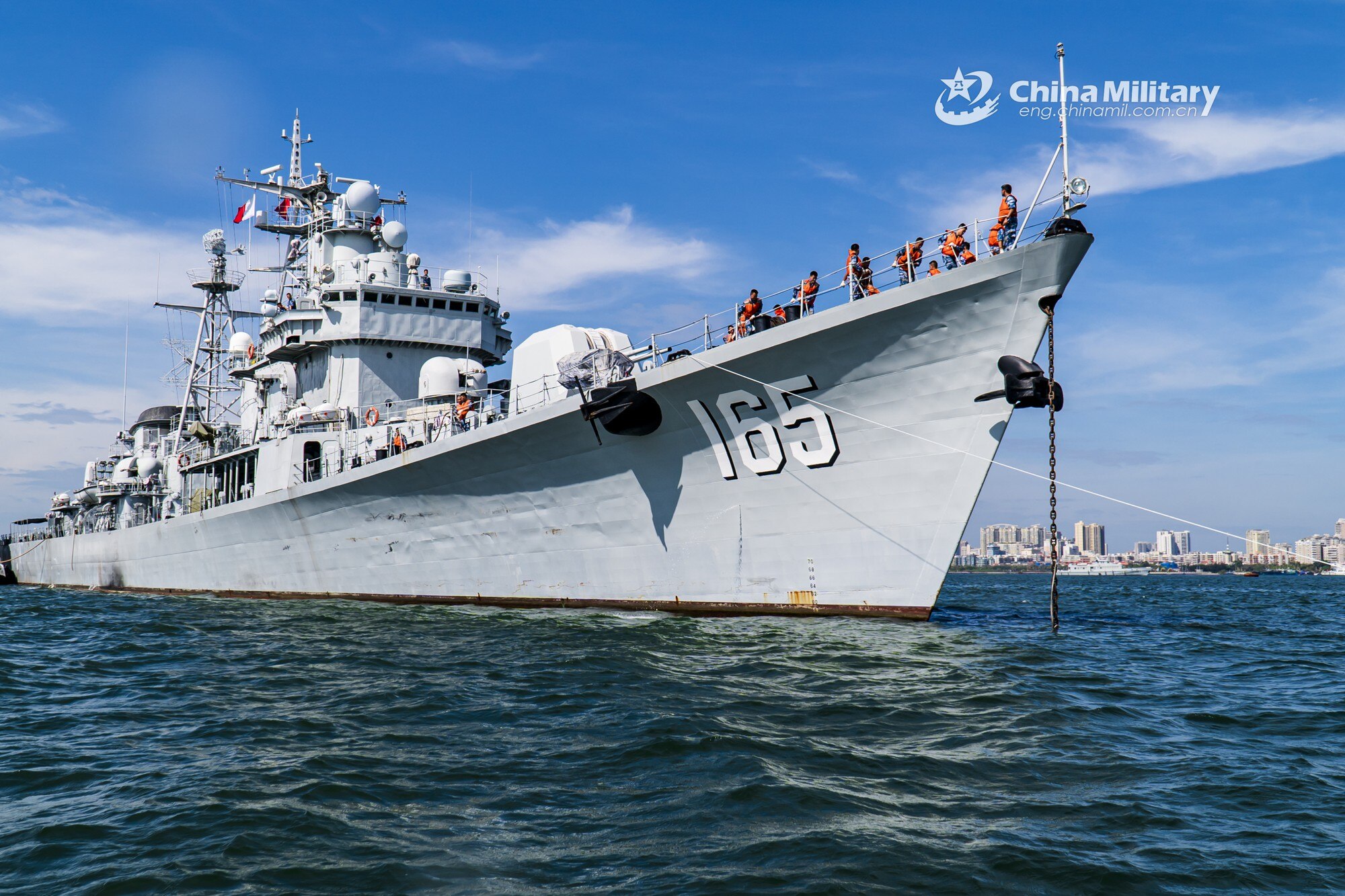 Tàu chiến Trung Quốc tham gia diễn tập đa phương tại Indonesia - Ảnh 1.