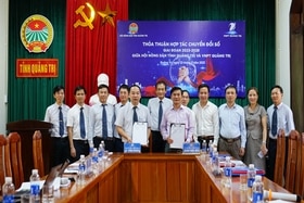 Hội Nông dân tỉnh - VNPT Quảng Trị: Ký kết thỏa thuận hợp tác chuyển đổi số giai đoạn 2023 – 2028