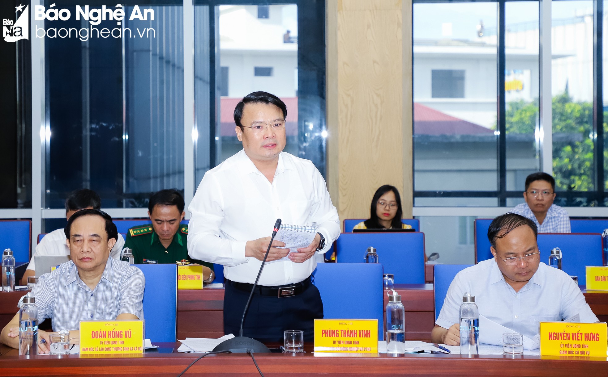 UBND tỉnh Nghệ An thống nhất thông qua dự thảo Nghị quyết về hỗ trợ kinh phí cho lực lượng chuyên trách bảo vệ rừng ảnh 2