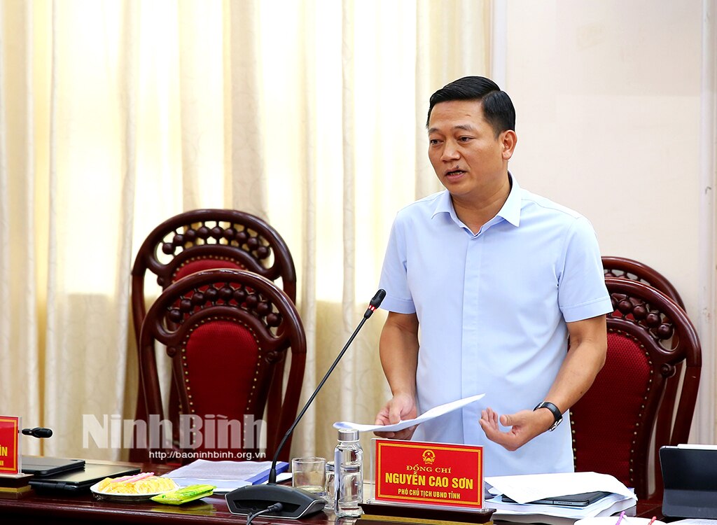Hội nghị cho ý kiến vào Quy hoạch tỉnh Ninh Bình thời kỳ 20212030 tầm nhìn đến năm 2050