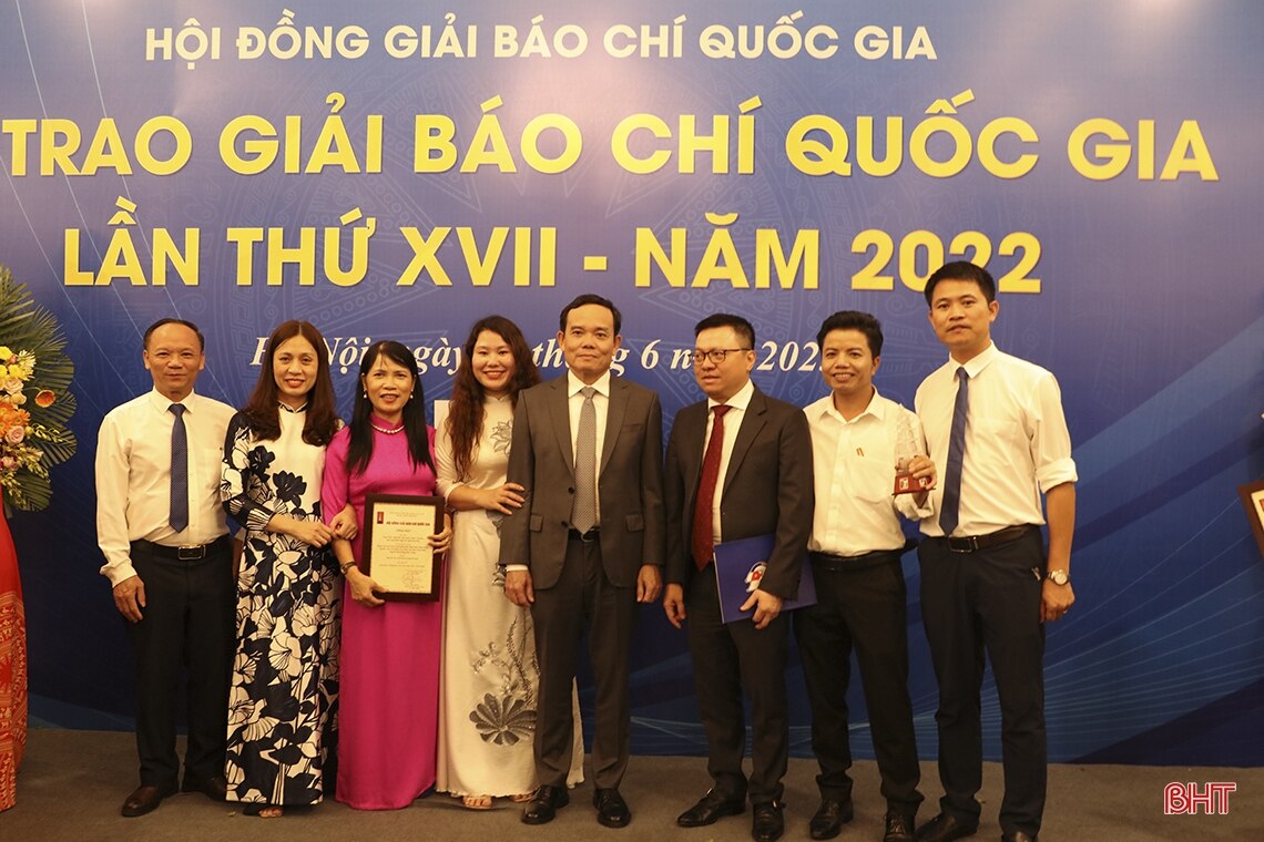 Hà Tĩnh giành 1 giải C và 1 giải khuyến khích Giải Báo chí quốc gia