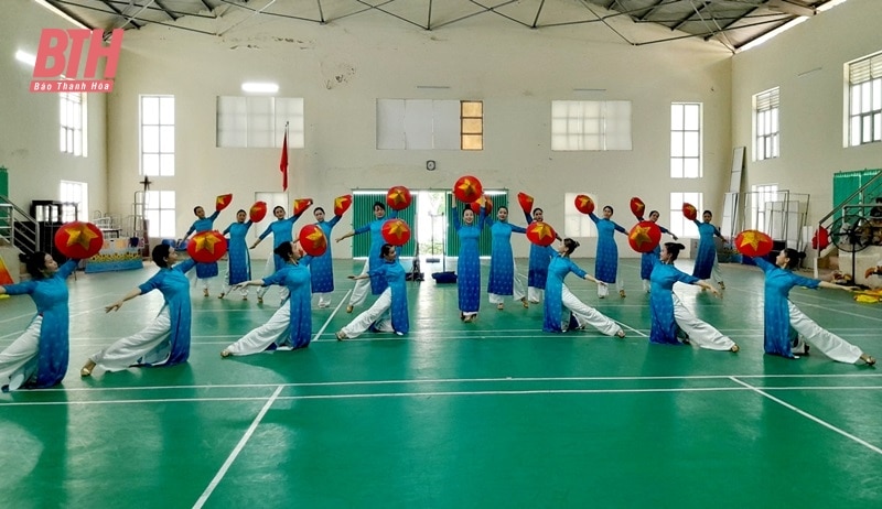 Hội LHPN tỉnh Thanh Hóa tham gia chung kết Hội thi dân vũ và thể dục thể thao phụ nữ toàn quốc
