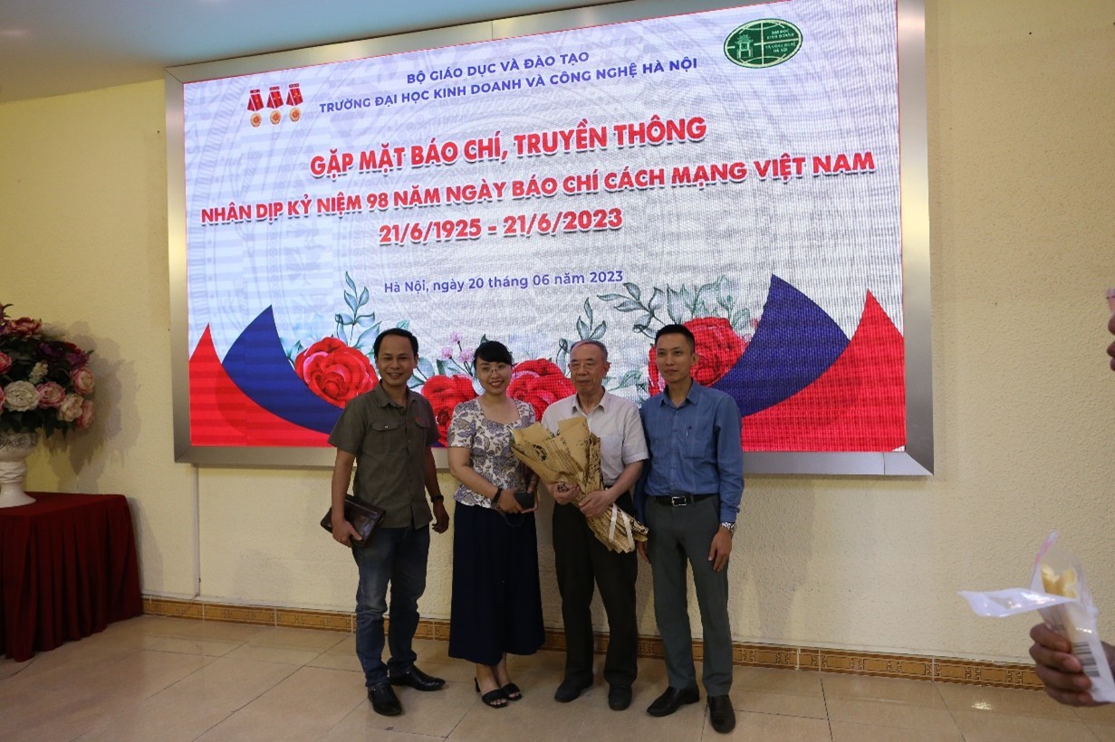 Đại học Kinh doanh và Công nghệ Hà Nội kỷ niệm Ngày Báo chí Cách mạng Việt Nam