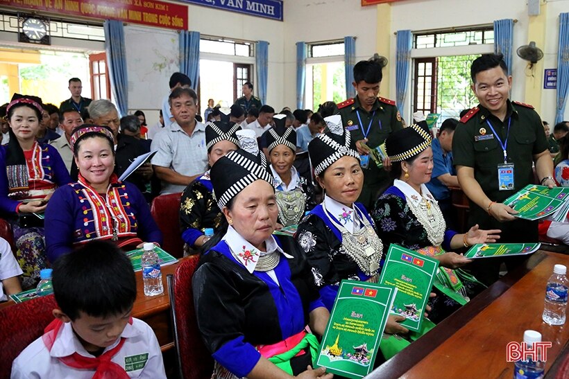 Chương trình giao lưu sĩ quan trẻ Biên phòng Việt Nam - Lào bắt đầu tại Hà Tĩnh