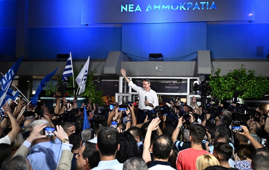 Thủ tướng Hy Lạp Kyriakos Mitsotakis tái đắc cử - Ảnh 2.