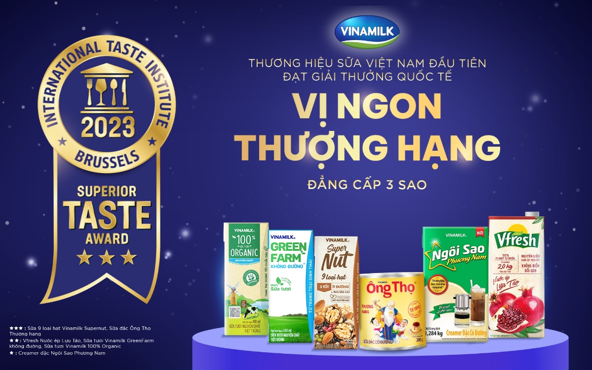 Vinamilk - Thương hiệu sữa Việt Nam có sản phẩm đạt 3 sao từ Superior Taste Award - Ảnh 4.