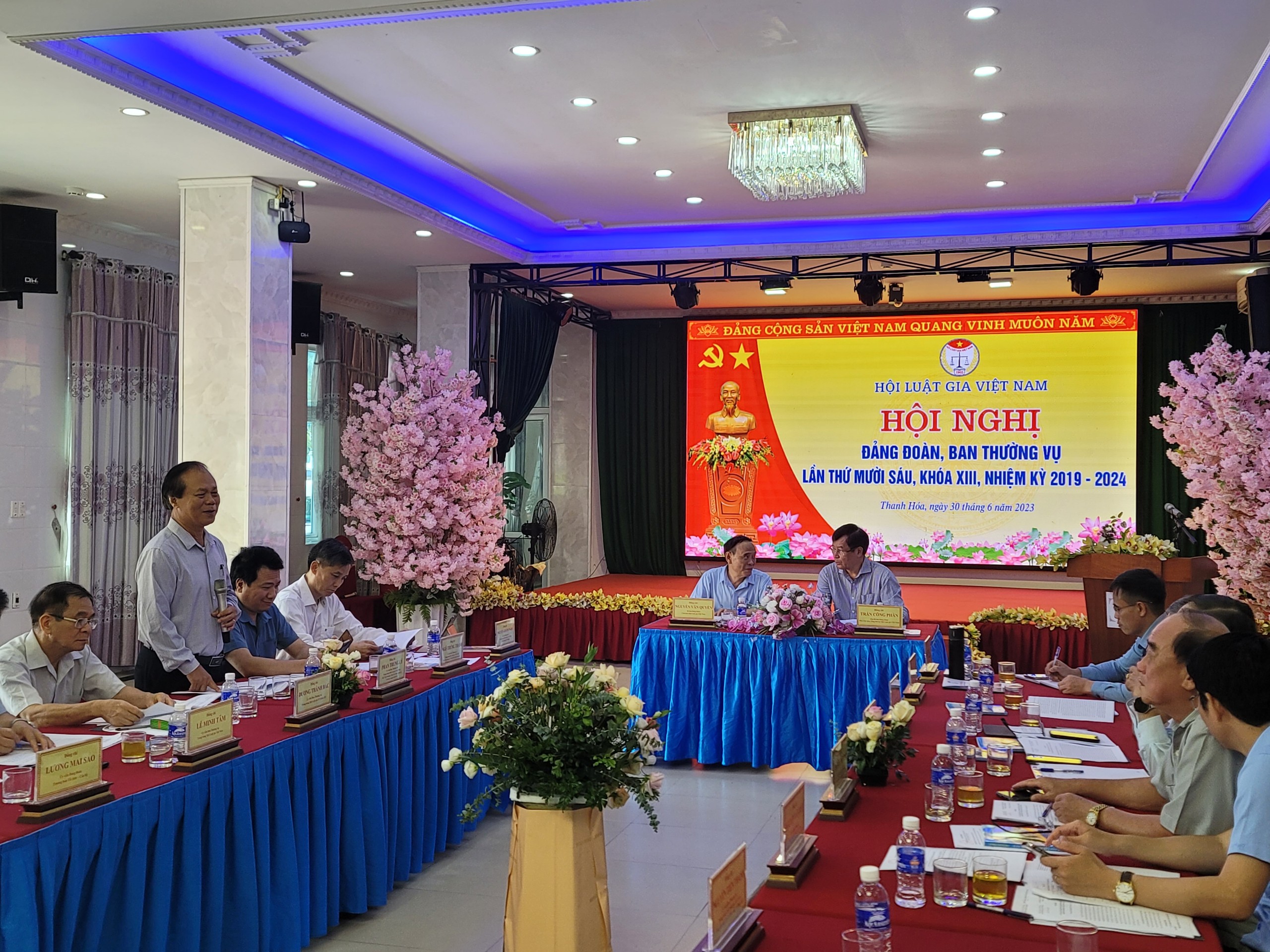 Tiêu điểm - Hội Luật gia Việt Nam tổ chức Hội nghị Đảng đoàn, Ban thường vụ khóa XIII (Hình 6).