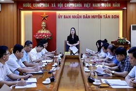 Giám sát việc ứng dụng CNTT trong các cơ quan nhà nước tại Tân Sơn​
