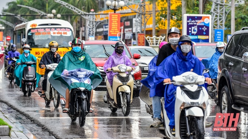 Dự báo mưa lớn ở Bắc Bộ, Thanh Hóa và Nghệ An