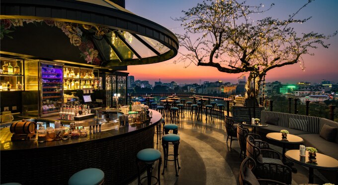 Quầy bar của khách sạn La Sinfonía del Rey Hotel & Spa. Ảnh: Tripadvisor