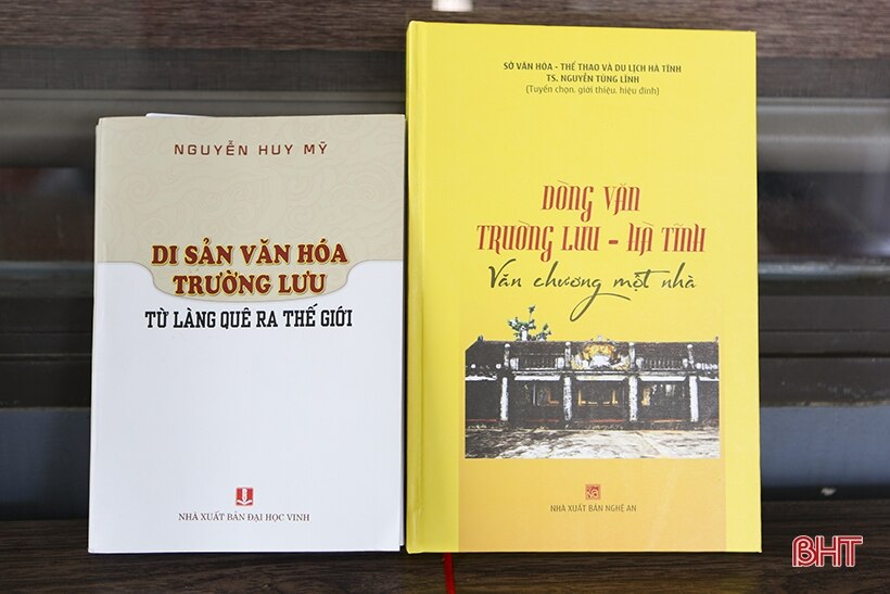 Hà Tĩnh xuất bản 2 cuốn sách về văn hóa Trường Lưu