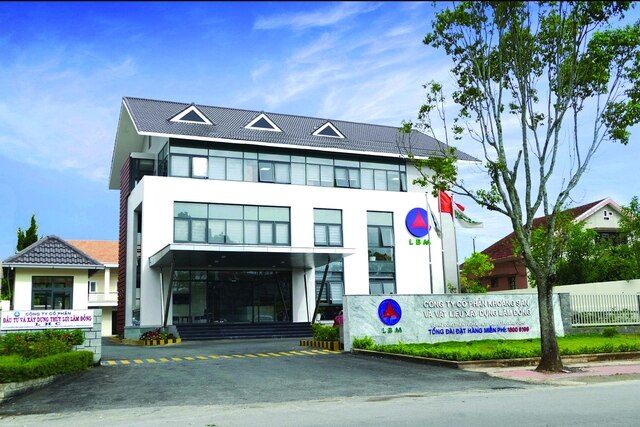 Trụ sở Công ty LBM tại số 87 Phù Đổng Thiên Vương, P.8, TP.Đà Lạt, Lâm Đồng Ảnh: A.T