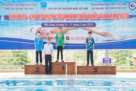 Phú Thọ: Phá hai kỷ lục Quốc gia tại Giải Bơi - Lặn Vô địch các nhóm tuổi năm 2023