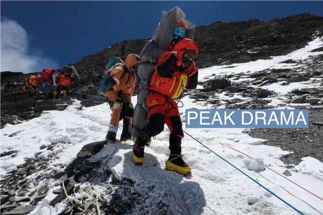 Cảnh 'tắc đường' chết chóc trên đỉnh Everest - Ảnh 5.
