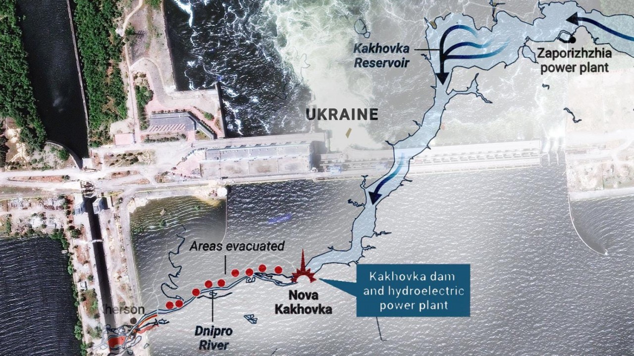 Thảm hoạ vỡ đập Kakhovka và cục diện cuộc chiến ở Ukraine