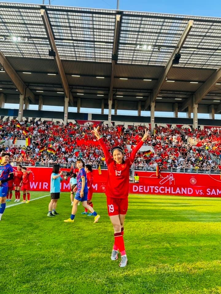 Thanh Nhã tiết lộ khoảnh khắc ghi bàn vào lưới đội tuyển từng 2 lần vô địch thế giới - Ảnh 1.