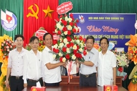 Lời cảm ơn của Hội Nhà báo tỉnh Quảng Trị
