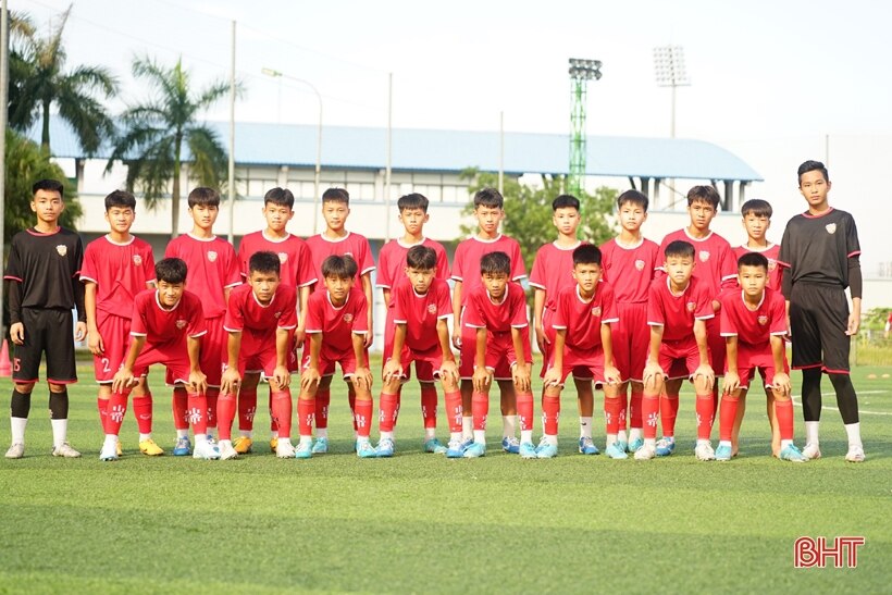 U13 Hồng Lĩnh Hà Tĩnh vào vòng chung kết U13 quốc gia 