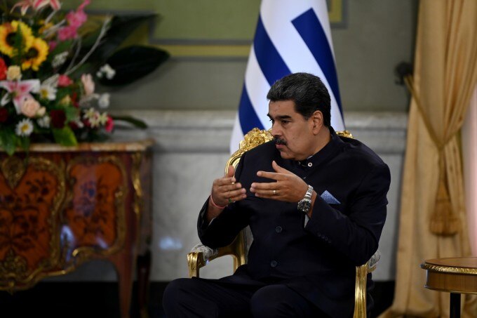 Tổng thống Venezuela Nicolas Maduro trong cuộc họp tại thủ đô Caracas, ngày 15/6. Ảnh: AFP