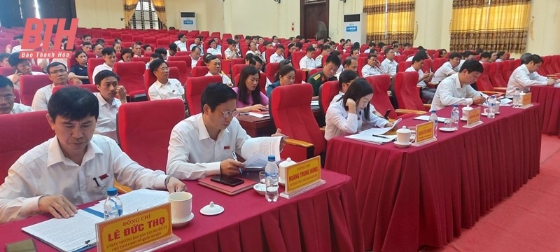 Kỳ họp thứ 10 HĐND huyện Yên Định khóa XIX