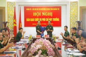 Thượng tá Nguyễn Thành Trung giữ chức vụ Phó Chỉ huy trưởng BĐBP tỉnh Quảng Trị