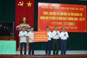 UBND TP. Hà Nội tích cực kết nối, giới thiệu các doanh nghiệp đến với tỉnh Quảng Trị nhiều hơn