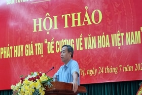 Hội thảo Phát huy giá trị “Đề cương về Văn hóa Việt Nam”