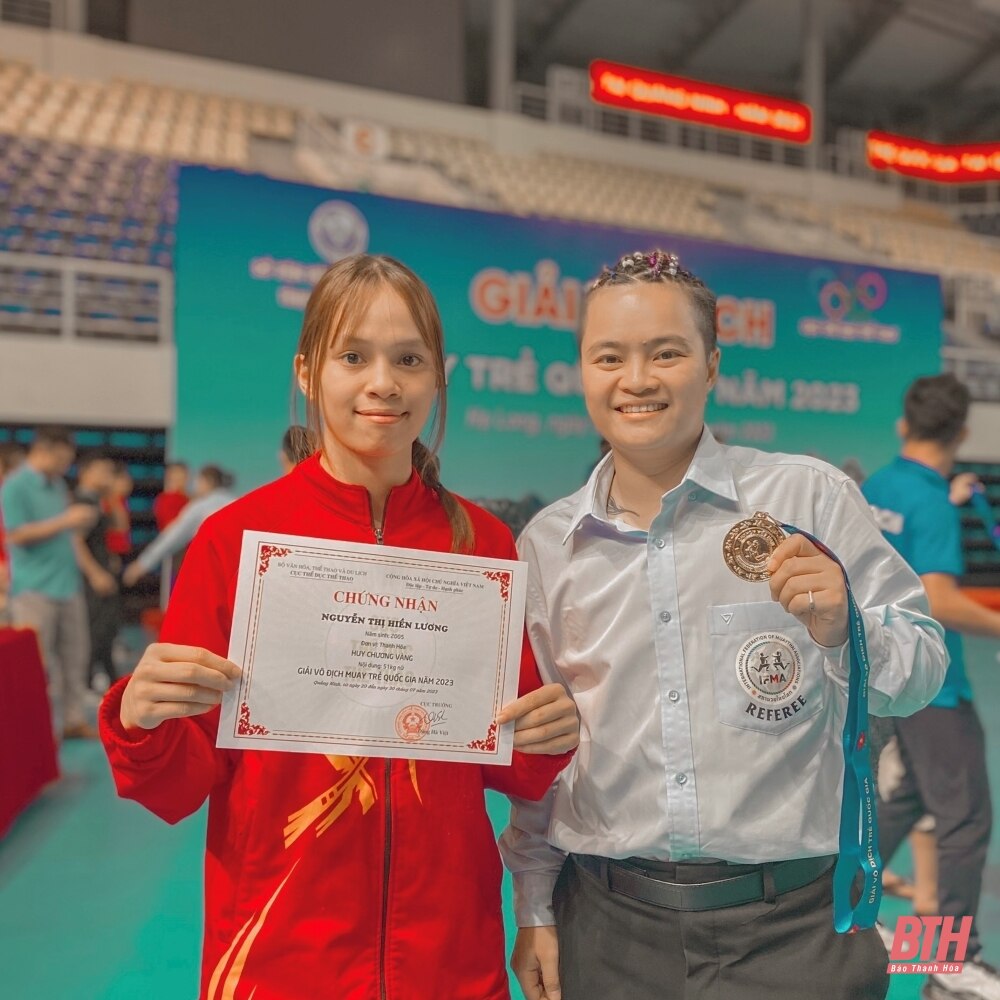 ĐT Muay Thanh Hóa giành ngôi thứ 3 toàn đoàn lứa tuổi 18-20 giải vô địch trẻ quốc gia 2023