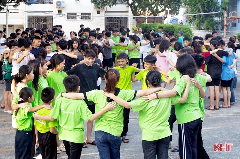 17 trẻ em mồ côi ở Cẩm Xuyên tham dự trại hè “Khát vọng”