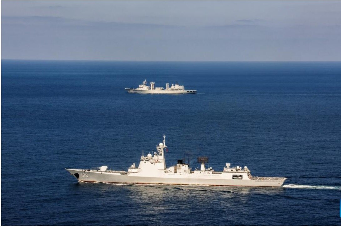 Đội tàu hải quân Trung Quốc có chuyến thăm hiếm hoi đến Tây Phi - Ảnh 1.