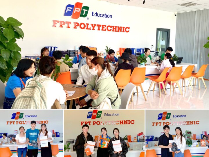 Nhiều ngày qua, VPTS FPT Polytechnic Tây Nguyên đã tiếp nhận hàng trăm lượt phụ huynh và thí sinh 2K5 đăng ký tư vấn chọn ngành và hoàn thành một phần thủ tục nhập học.