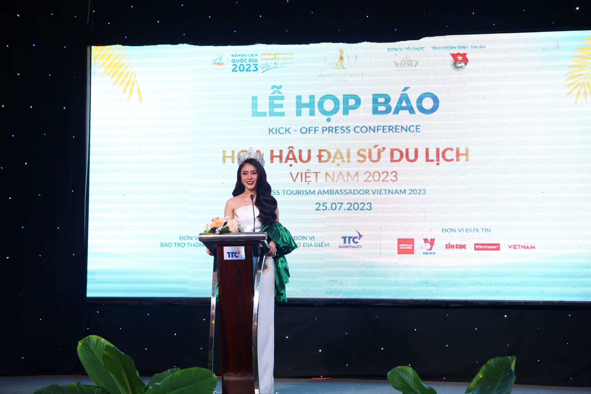 Bình Thuận: Khởi động cuộc thi Hoa hậu đại sứ du lịch 2023 - Ảnh 1.