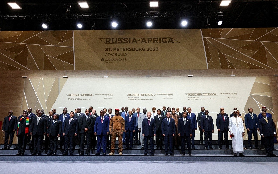 Tuyên bố chung Thượng đỉnh Nga-châu Phi: Moscow 'bao thầu' lương thực, thống nhất chuyển sang sử dụng đồng tiền quốc gia. (Nguồn: TASS)