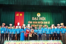 Đại hội Công đoàn huyện Cam Lộ nhiệm kỳ 2023 - 2028