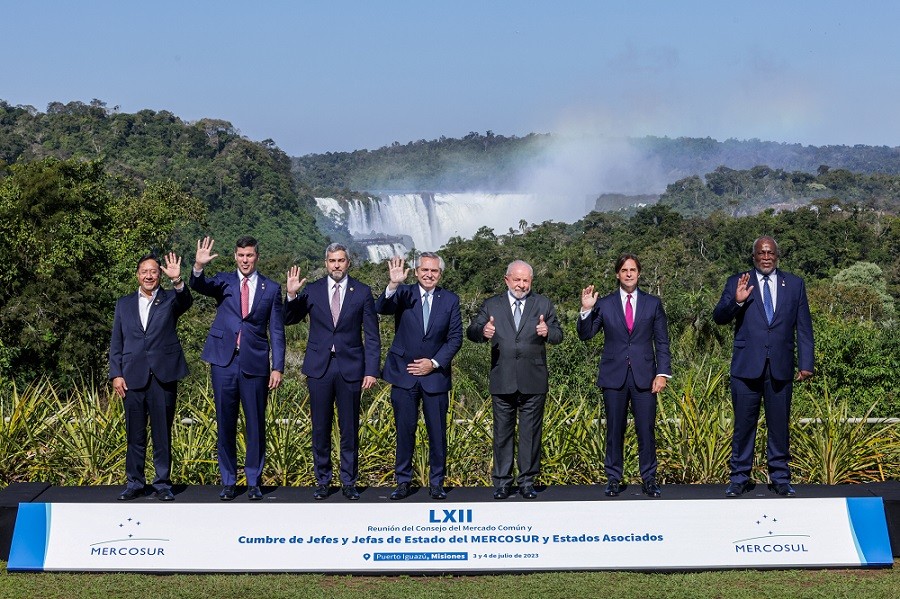 (07.05) Hội nghị Thượng đỉnh MERCOSUR hai ngày qua đã khép lại mà không có tuyên bố chung. (Nguồn: Reuters)