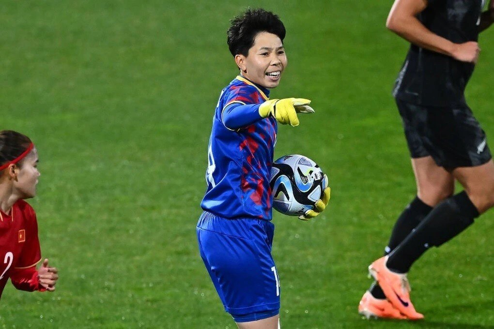 Thủ môn Kim Thanh vẫn nhận giải xuất sắc nhất trận đấu tuyển nữ Việt Nam vs nữ New Zealand