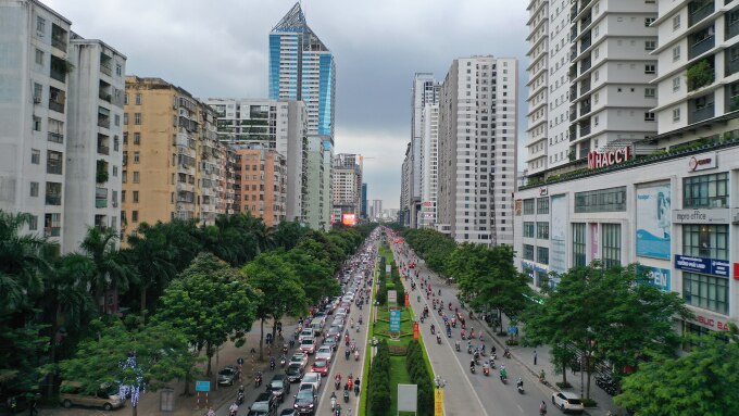 Đường Lê Văn Lương, chung cư, nhà cao tầng