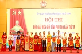 Sôi nổi Hội thi hòa giải viên giỏi tỉnh Phú Thọ lần thứ IV